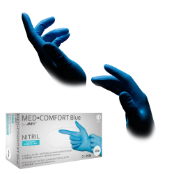 MED-COMFORT Blue Nitrilhandschuhe