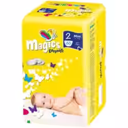 Magics Easysoft Mini Windeln 1 Karton = 6 x 60 Stück = 360 Stück
