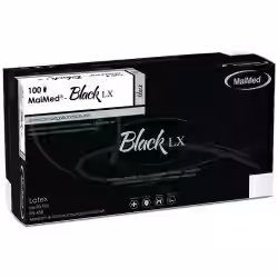 MaiMed - Black LX Einmalhandschuhe Latex 74446