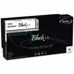 MaiMed - Black LX Einmalhandschuhe Latex 74447