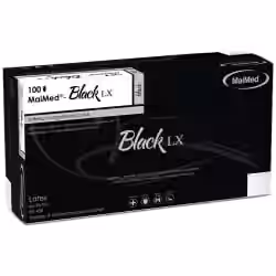 MaiMed - Black LX Einmalhandschuhe Latex 74448