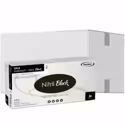 MaiMed Nitril Black Einmalhandschuhe