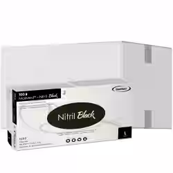 MaiMed Nitril Black Einmalhandschuhe