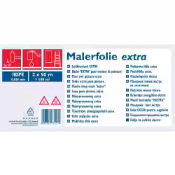 Malerfolie extra HDPE 30 my