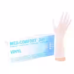Med-Comfort 300 - Vinyl-Einmalhandschuhe 01280-CS