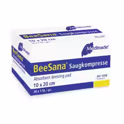 Meditrade BeeSana Saugkompressen 10x20 cm