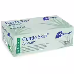 Meditrade Gentle Skin Aloecare™ Latex Untersuchungshandschuh 1231XS