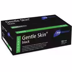 Meditrade Gentle Skin Black Latex Untersuchungshandschuh 1224L