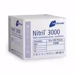 Meditrade Nitril 3000 Untersuchungshandschuh 1280M