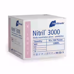 Meditrade Nitril 3000 Untersuchungshandschuh 1280XL