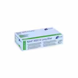 Meditrade Nitril 3000 x-long Blue Untersuchungshandschuh 1282L