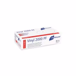 Meditrade Vinyl 2000 PF Untersuchungshandschuh 1251S