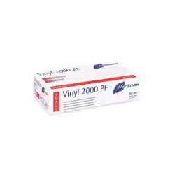 Meditrade Vinyl 2000 PF Untersuchungshandschuh 1251S