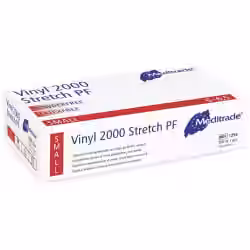 Meditrade Vinyl 2000 Strech PF Untersuchungshandschuh 1253M