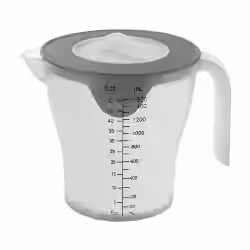 Metaltex Rührbecher mit Deckel 1