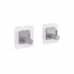 Metaltex U-Fix Hafthaken 2er Set 3 x 3 cm 294810000