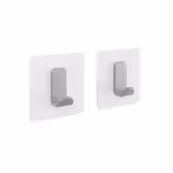 Metaltex U-Fix Hafthaken 2er Set 4 x 4 cm 294811000