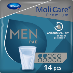 MoliCare Premium MEN pad Inkontinenzeinlage 1686001