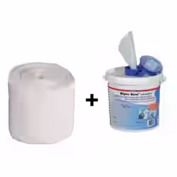 Multitex Wipes Rolle DR 100% PET & Spendereimer 11830-02