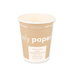 NATURESTAR Bio Kaffeebecher Only Paper
