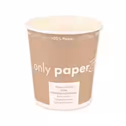 NATURESTAR Bio Suppenbecher Only Paper