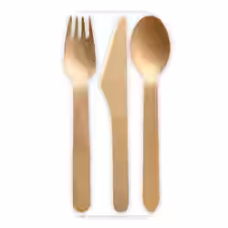 NATURESTAR Holzbesteck-Set Bio Triple