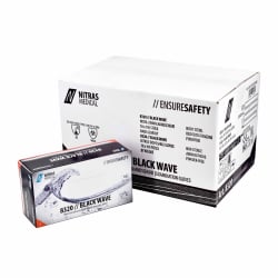 NITRAS BLACK WAVE Nitril Einmalhandschuhe