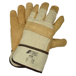 NITRAS Bioworker Rindvolllederhandschuhe 1403BV