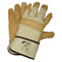 NITRAS Bioworker Rindvolllederhandschuhe 1403BV-10