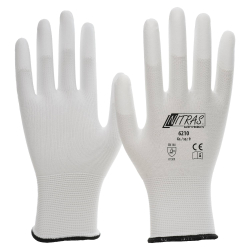 NITRAS Nylon-PU-Handschuhe 6210-8