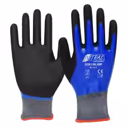 NITRAS Oil Grip Nylonhandschuh 3550-07