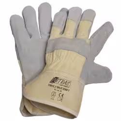 NITRAS "Split Star 1" Rindspaltlederhandschuhe 1301C-10