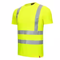NITRAS Warnschutz T-Shirt Kl. 2 MOTION TEX VIZ
