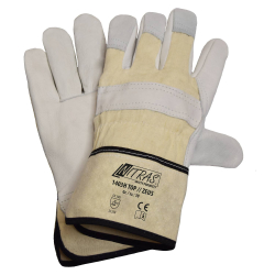 NITRAS "Zeus" Rindvolllederhandschuhe 1403HTOP-11