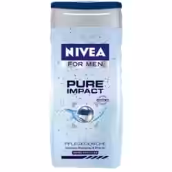 NIVEA DUSCHE Pure Impact MINI 1 Karton = 50 Mini-Flaschen à 50 ml