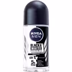 NIVEA MEN Black & White Invisible Original Deo Roll-On 82245