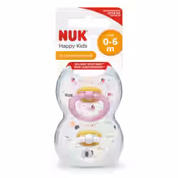 NUK Classic Happy Kids Latex-Schnuller 10171093