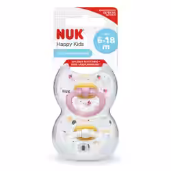 NUK Classic Happy Kids Latex-Schnuller 10172103