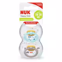NUK Classic Happy Kids Latex-Schnuller 10173082