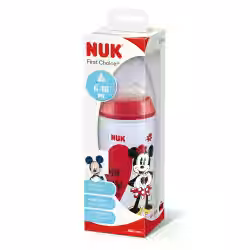 NUK Disney Mickey First Choice+ Babyflasche aus Polypropylen 10.216.214