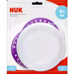 NUK Easy Learning Esslernschale mit Deckel 10.255.049