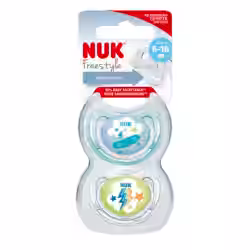 NUK Freestyle Silikon-Schnuller 10.176.153