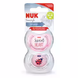 NUK Freestyle Silikon-Schnuller 10.177.087
