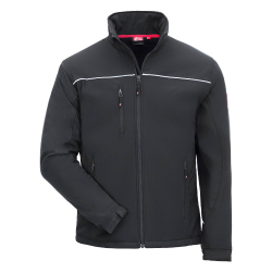 Nitras Falcon Softshelljacke Schwarz 7150-XXL