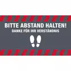Novus Abstand halten Hinweismatten