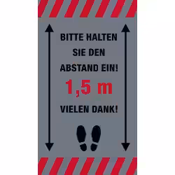 Novus Abstand halten Hinweismatten