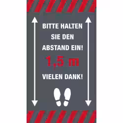 Novus Abstand halten Hinweismatten