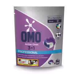 OMO Professional Active Clean 3in1 Wäsche Pods
