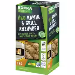 Öko Kamin- & Grillanzünder 1 kg - Packung