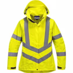 PORTWEST Damen Warnschutz-Regenjacke LW70 LW70